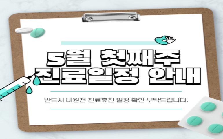 진료일정